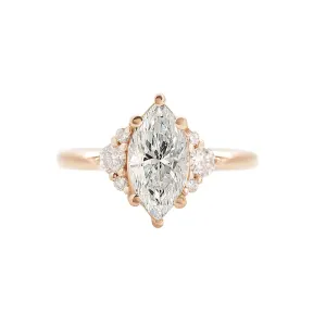 1 carat Marquise Diamond Engagement Ring "Isabella" ♥