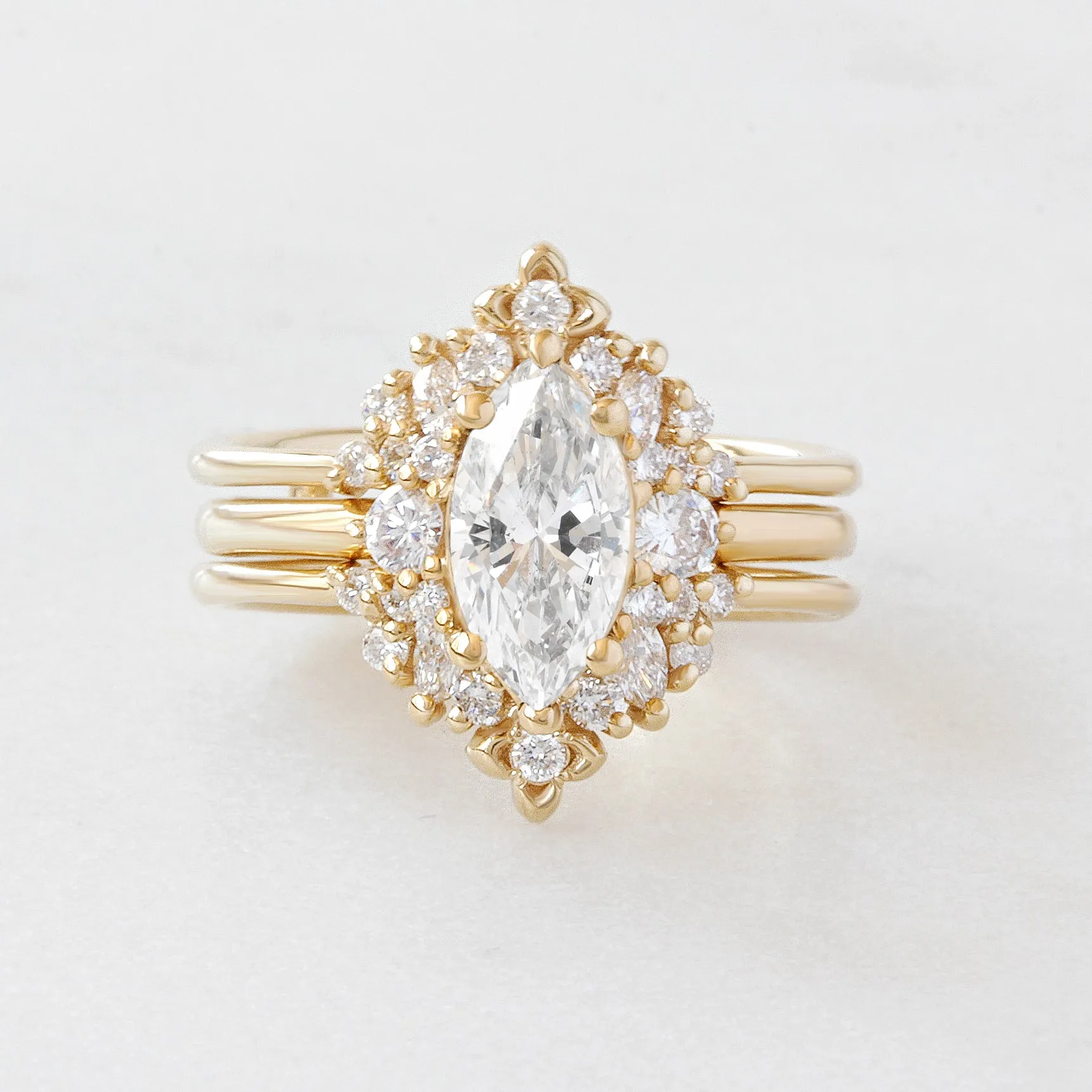 1 carat Marquise Diamond Engagement Ring "Isabella" ♥