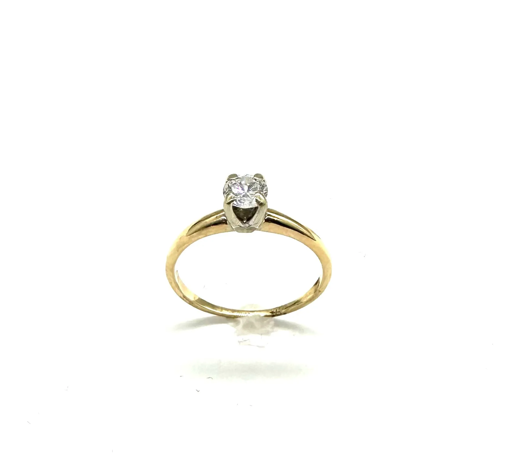 1/3 CTW Round Diamond Solitaire