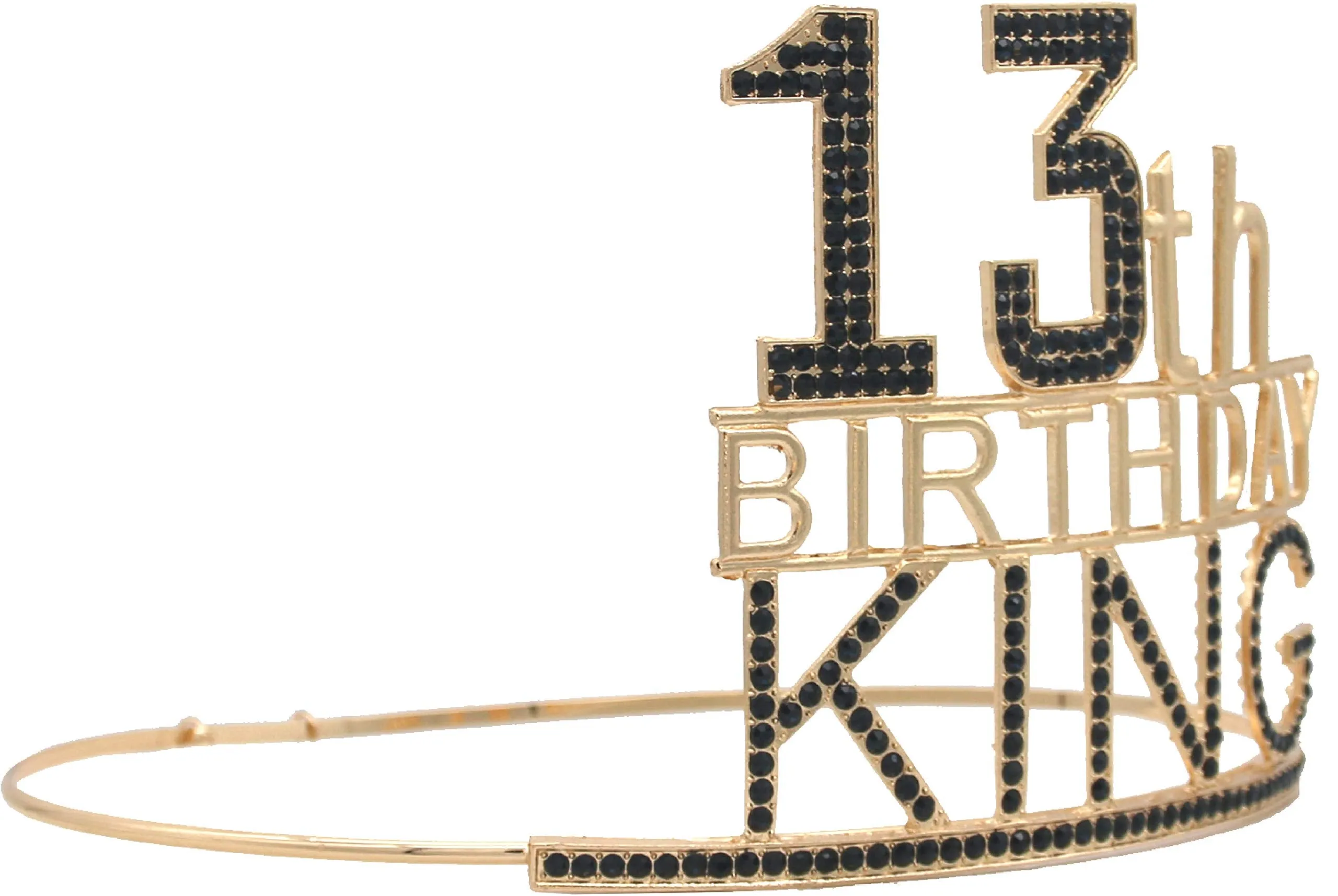 13th Birthday King Crown,13th Birthday Gifts for Boy,13th Birthday King Sash,13th Birthday