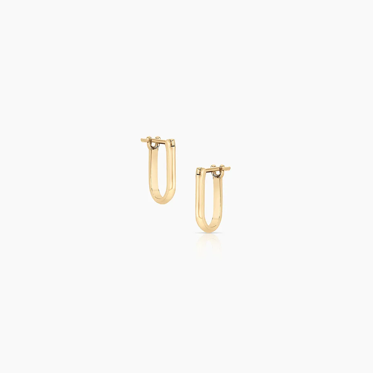 14k Fine Eden Hoop Earrings