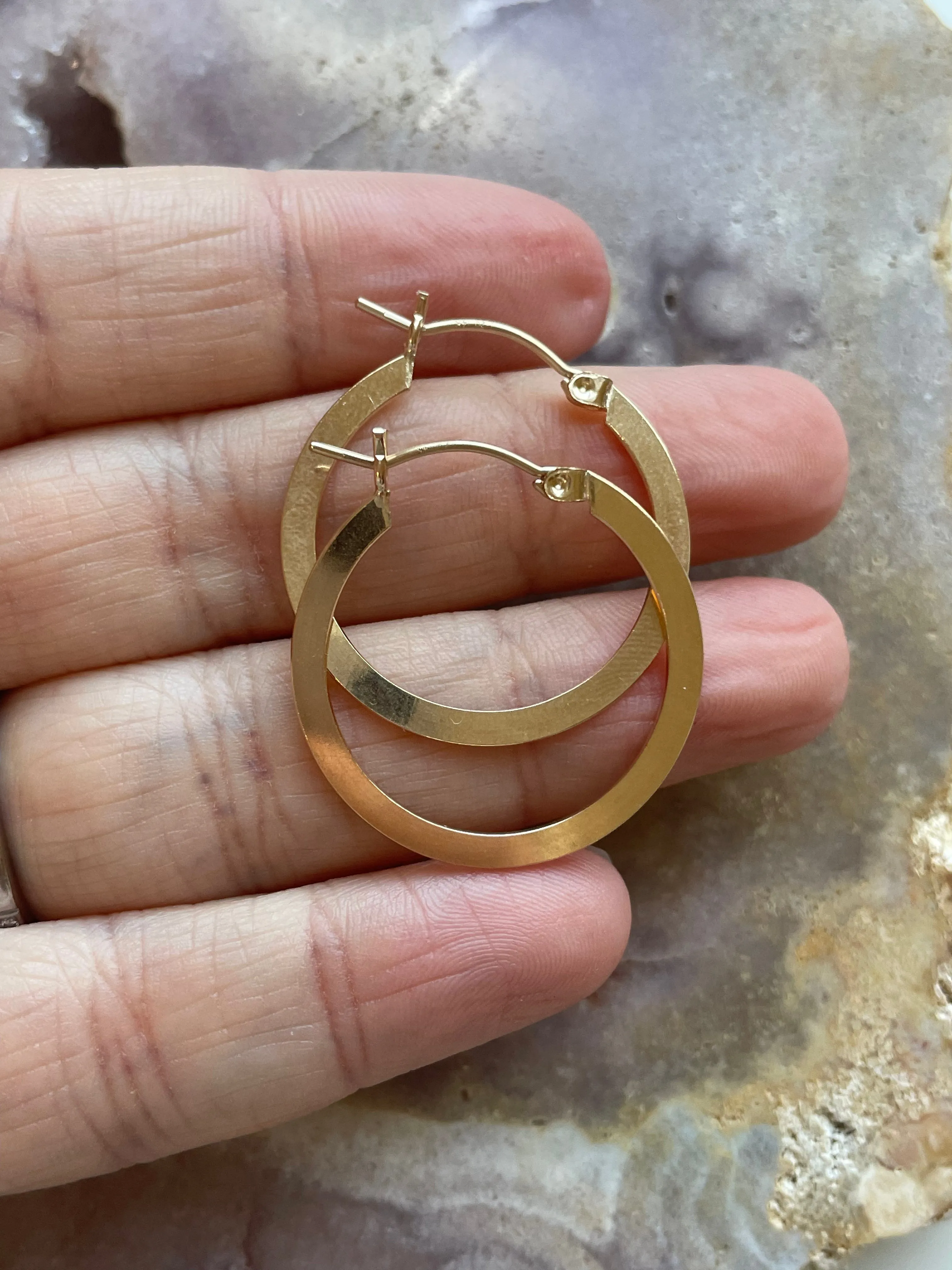 14kt Gold Filled Hoop Earrings