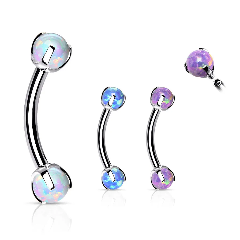 16g Petite Opal Duo Body Jewellery