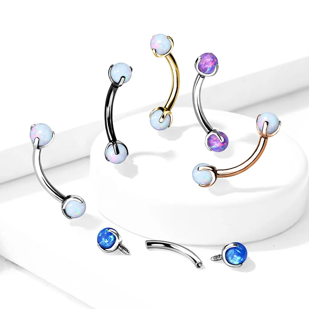 16g Petite Opal Duo Body Jewellery