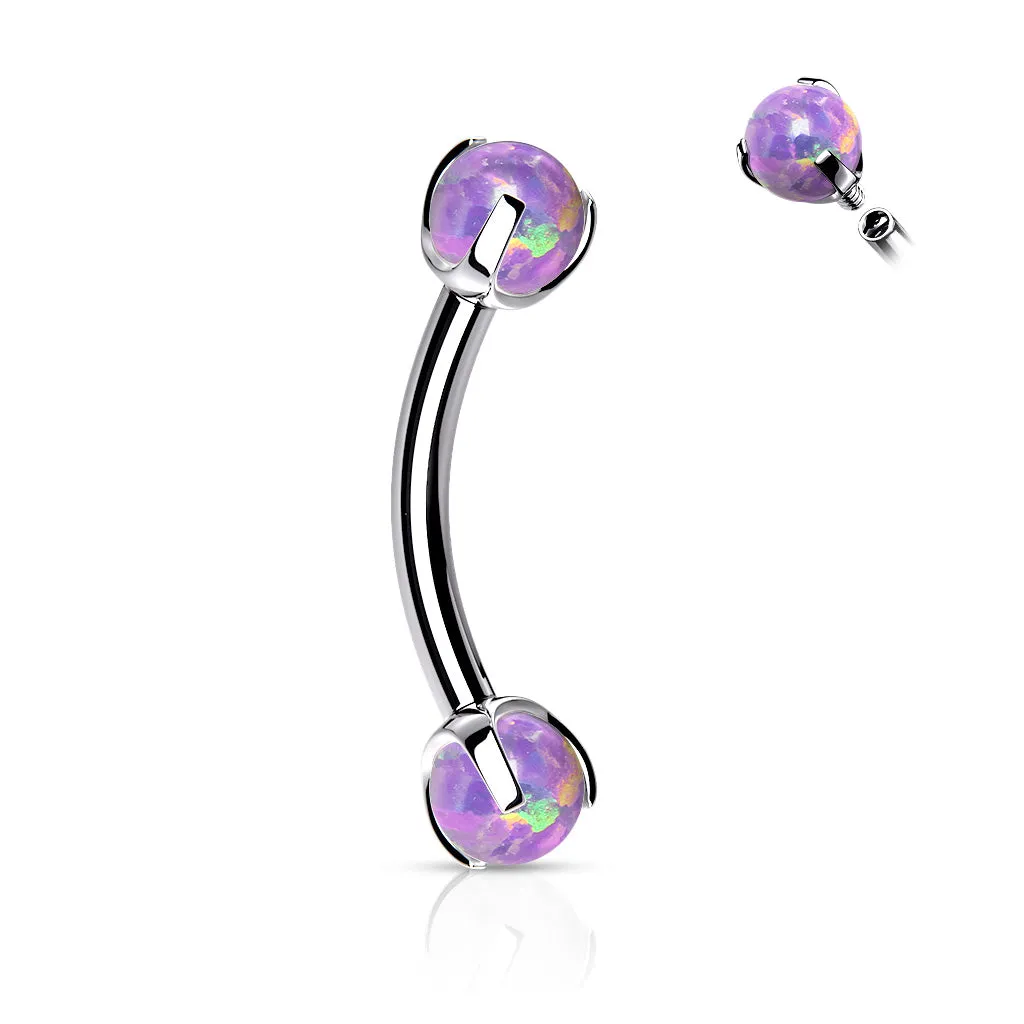 16g Petite Opal Duo Body Jewellery