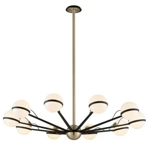 Ace Ten-Light Large Chandelier