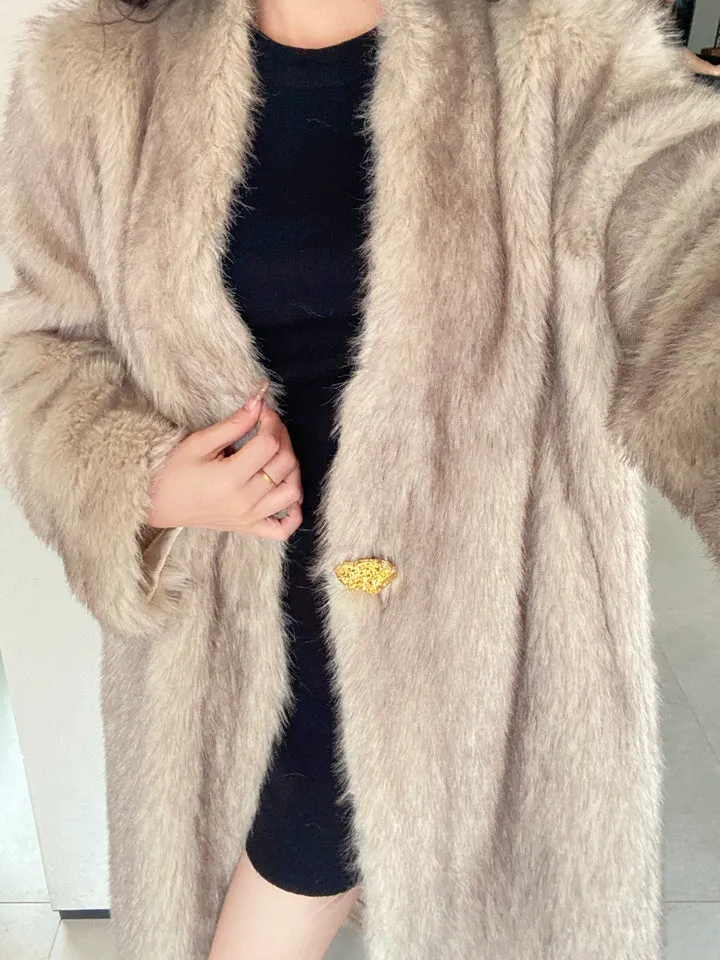 Alina Luxe Faux Fur Coat