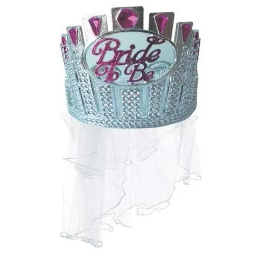 Amscan Bride To Be Hen Night Tiara And Veil