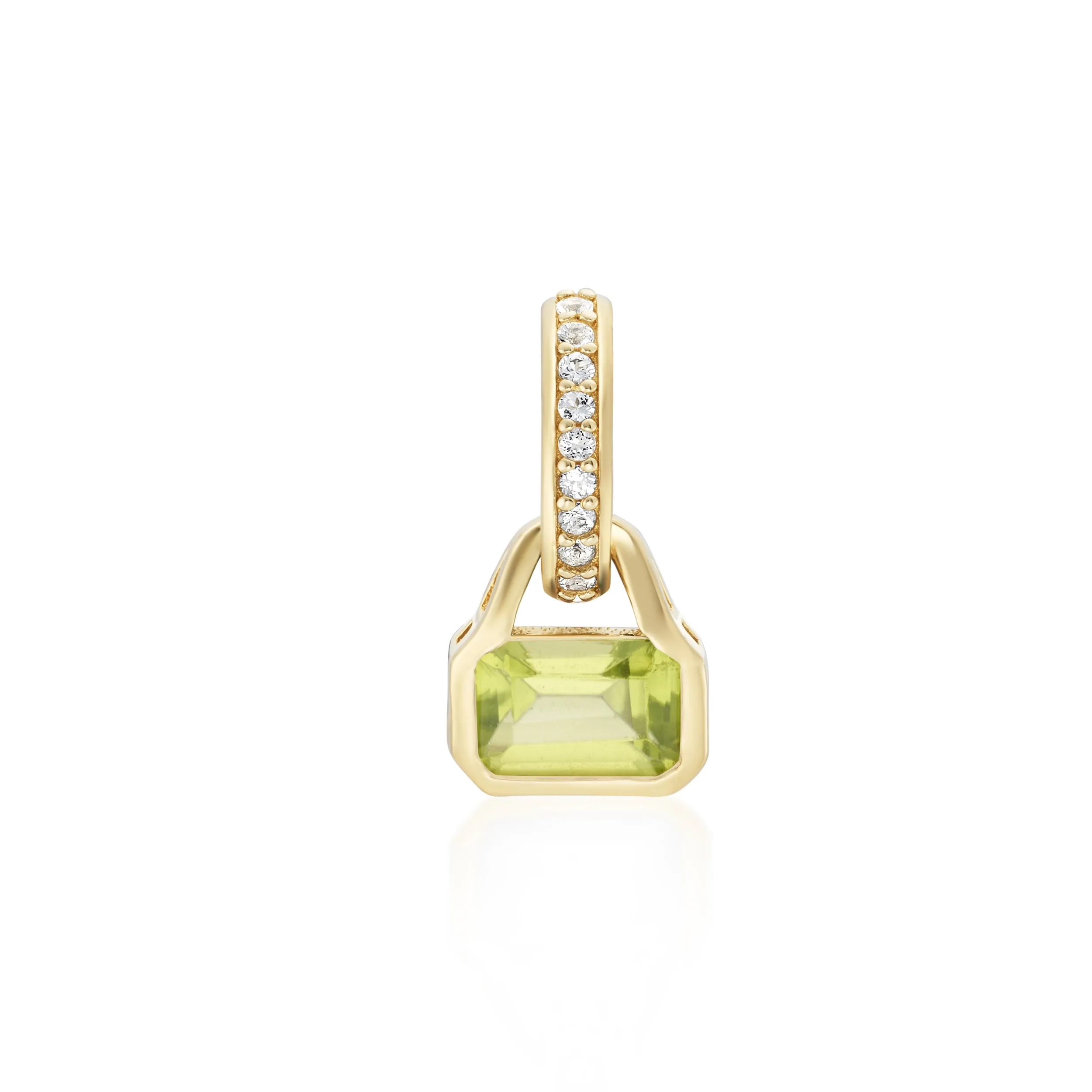 August: Peridot Charm