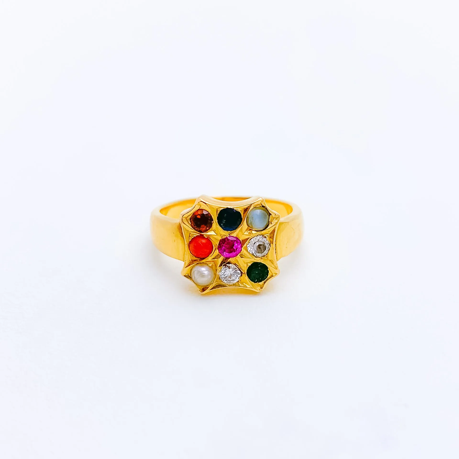 Authentic   Charming Navratna Ring