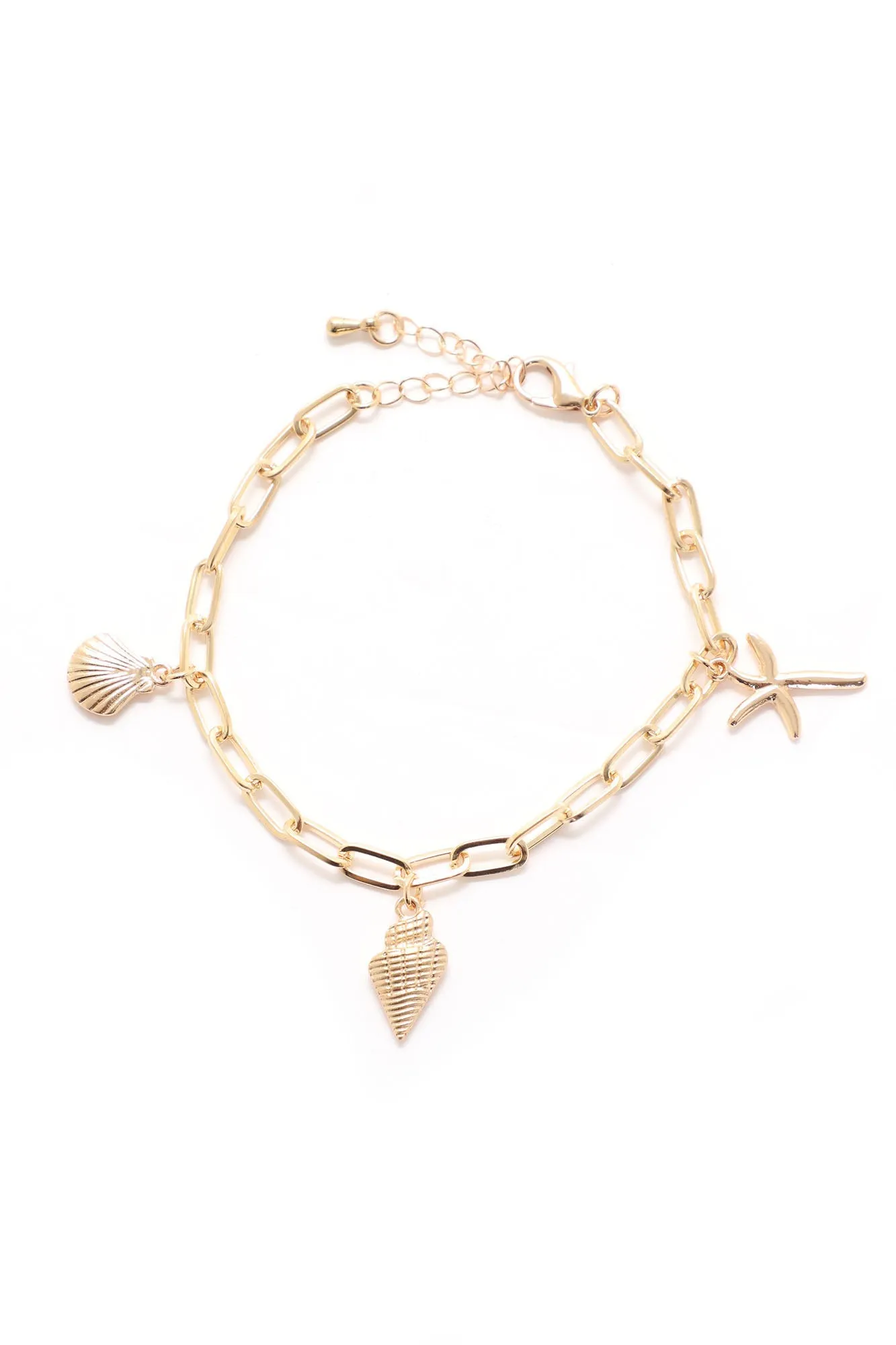 Beach Cutie Anklet - Gold