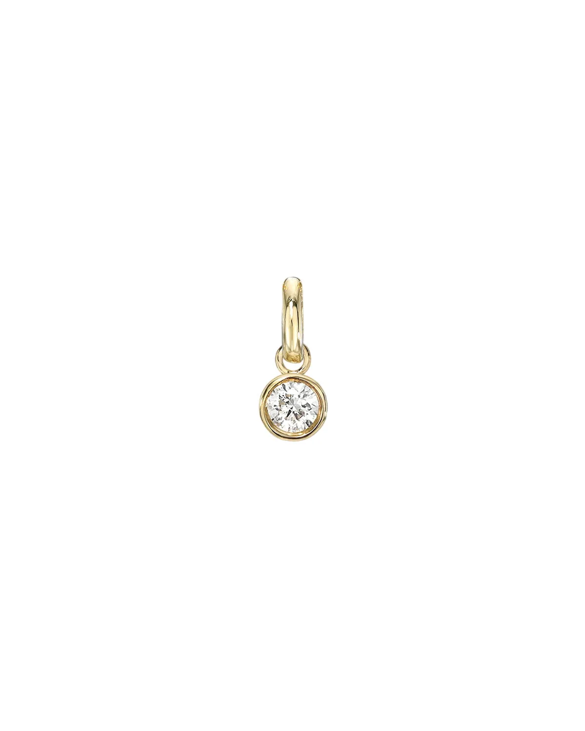 Bezel Diamond Pendant