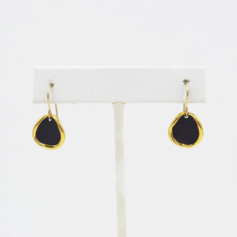 Black Coral Reef Earrings