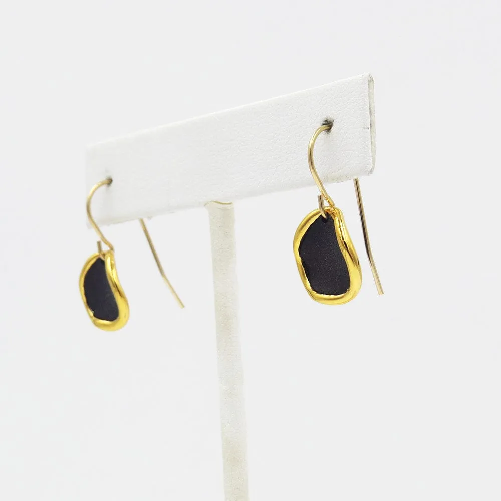 Black Coral Reef Earrings