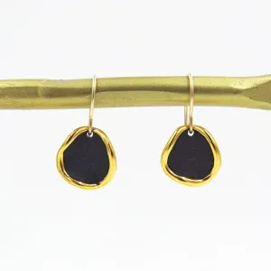 Black Coral Reef Earrings