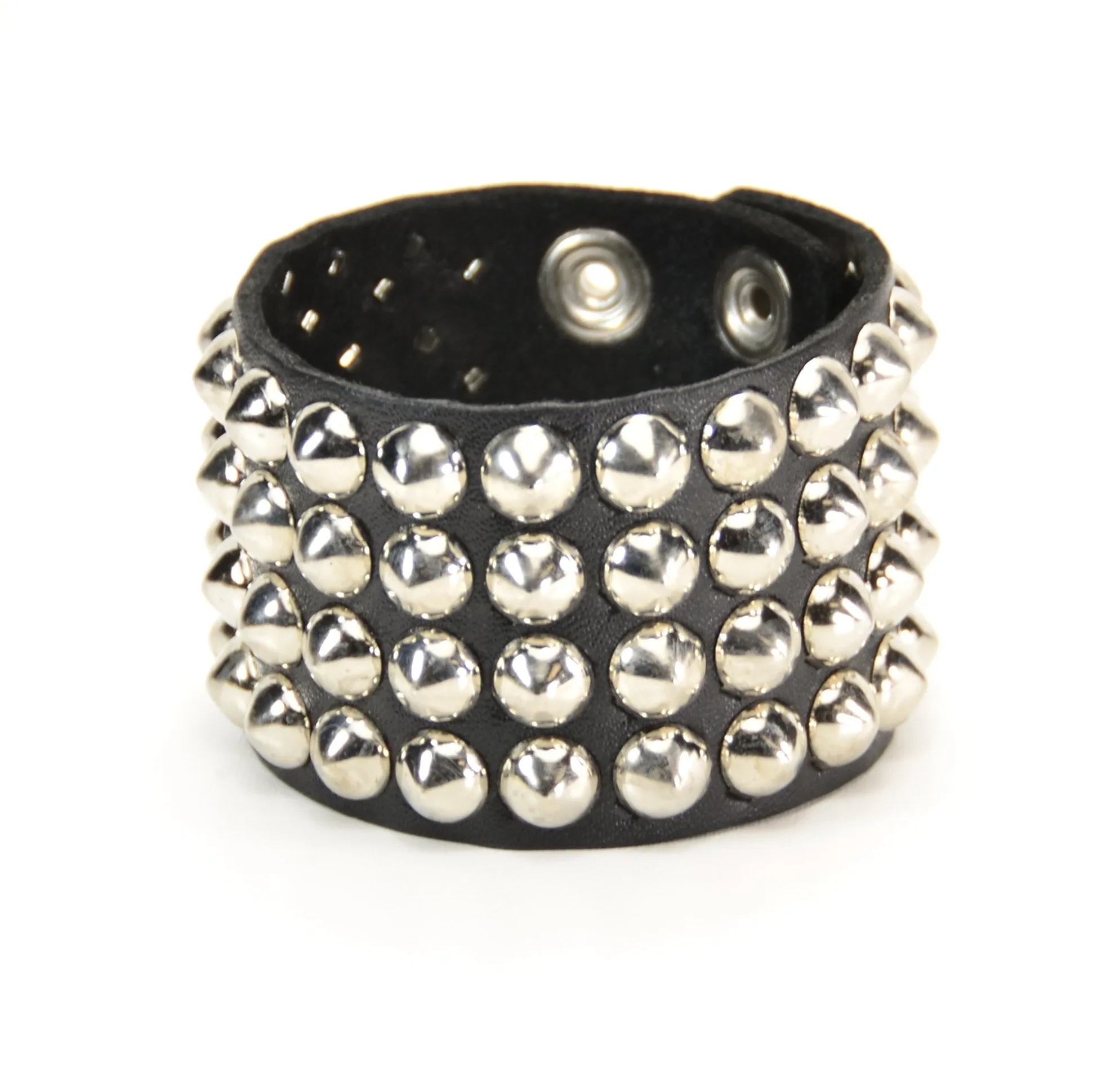 Conical Studded 4 Row Bracelet