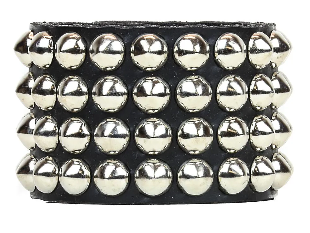 Conical Studded 4 Row Bracelet