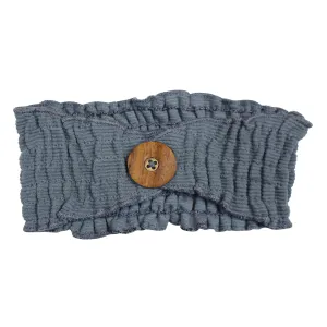 Corduroy Headband in Moonstone