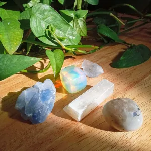 Crystal Set for Beauty and Attraction- 5 Beauty and Attraction Crystals- Angelic Beauty