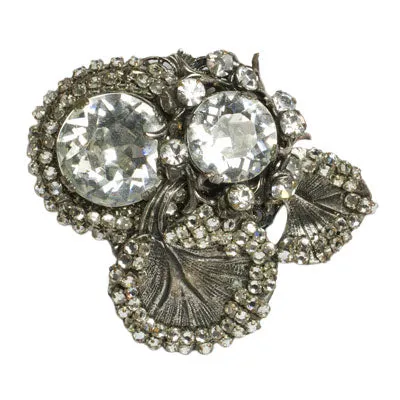 Diamanté Vintage Miriam Haskell Brooch