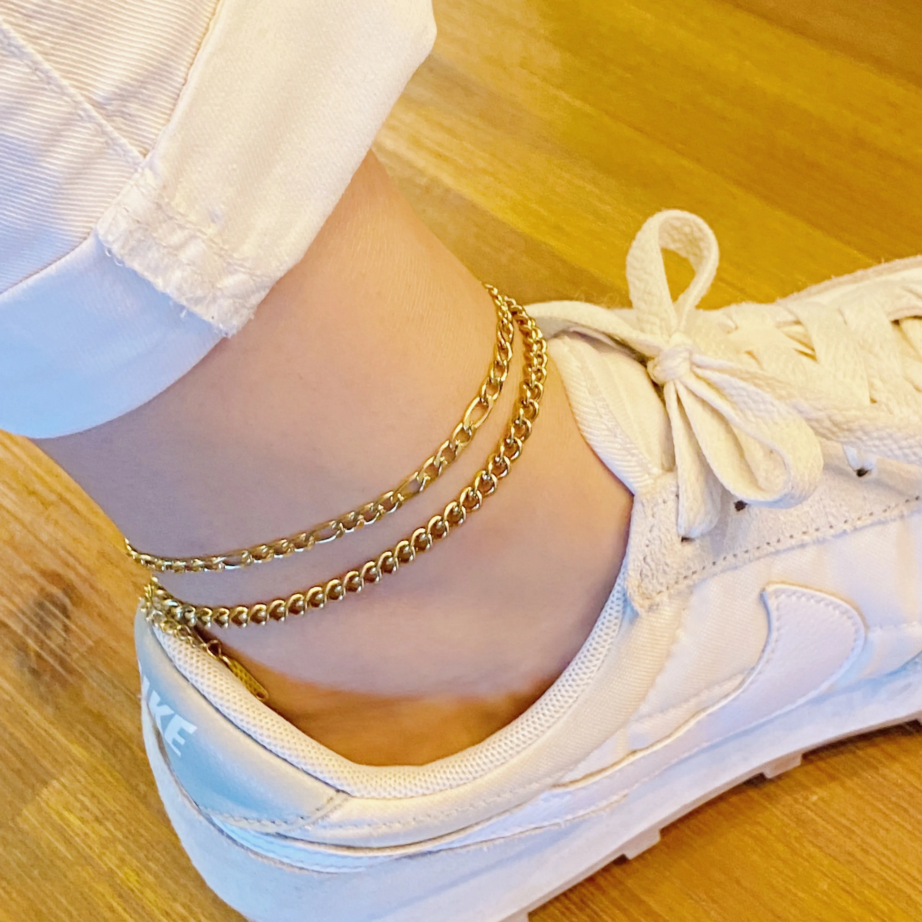 Double Chain Anklet