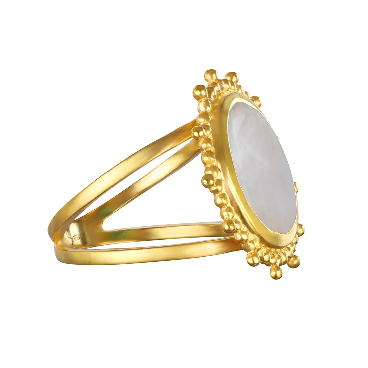 Drift Into Daydreams Moonstone Ring