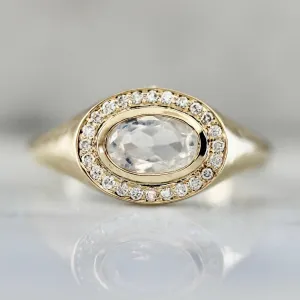 Easy Street Oval Cut Moonstone Ring