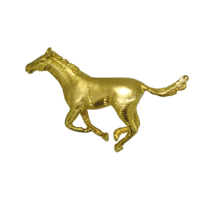 Galloping Horse Brooch