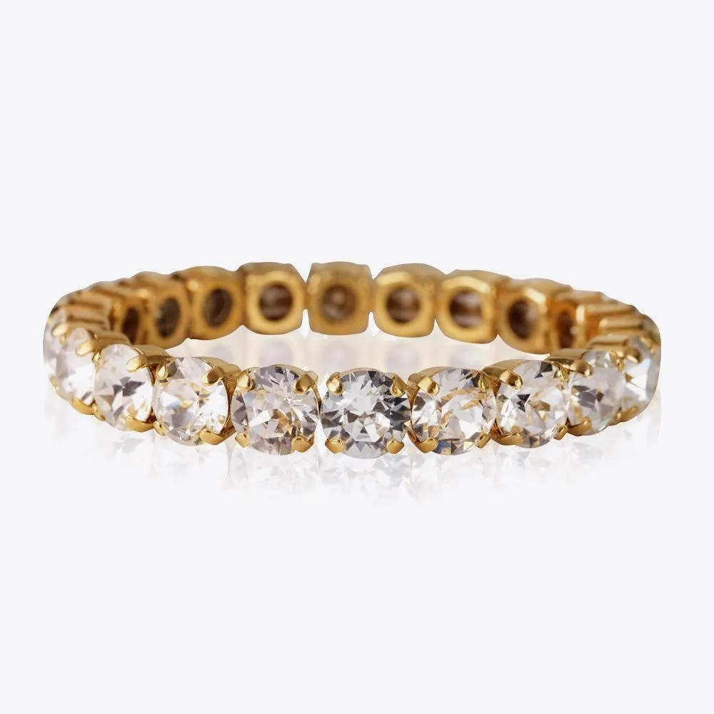 Gia Stud Bracelet / Crystal