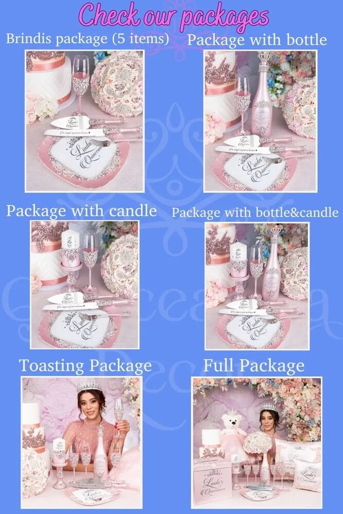 Green full quinceanera package