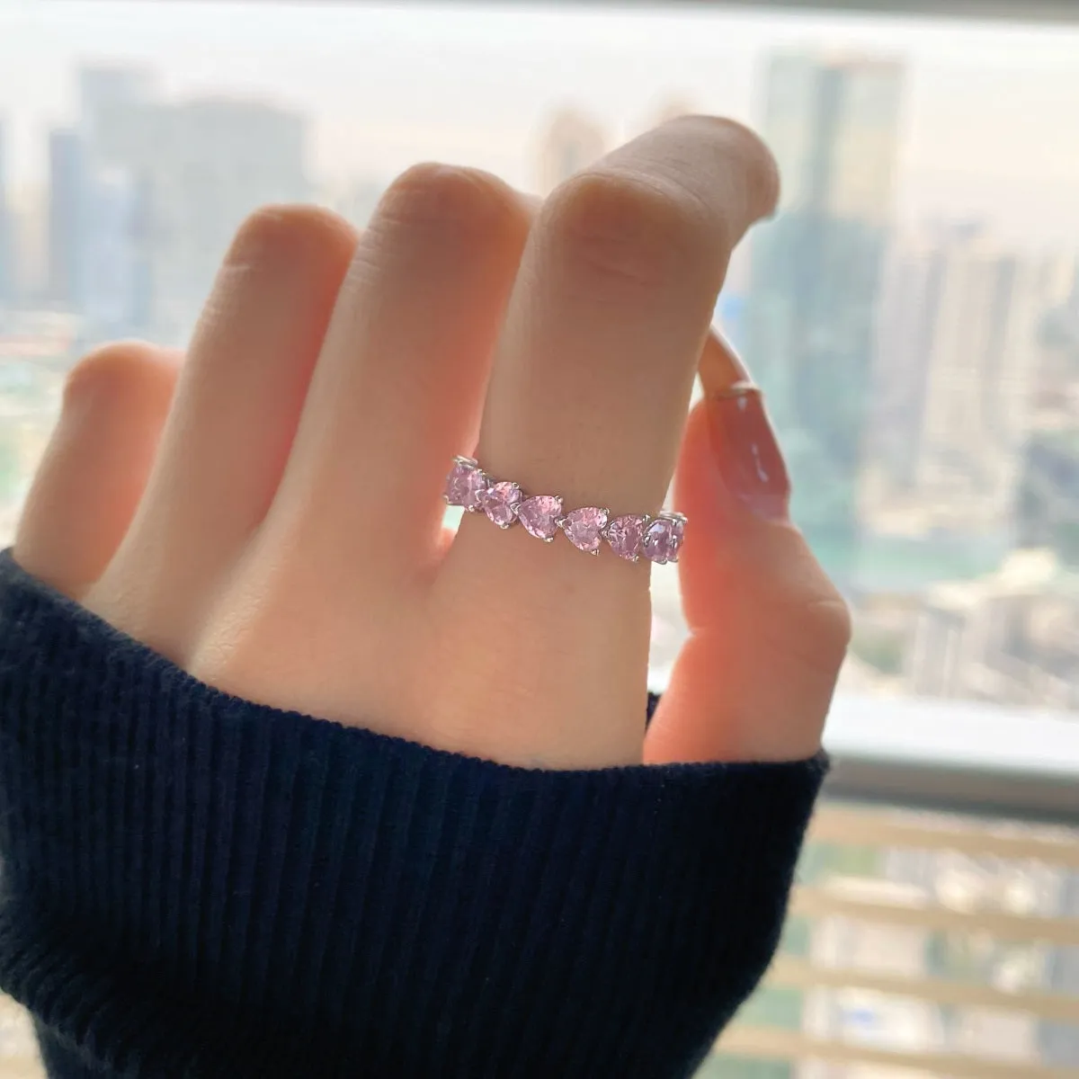 Heart Band Ring