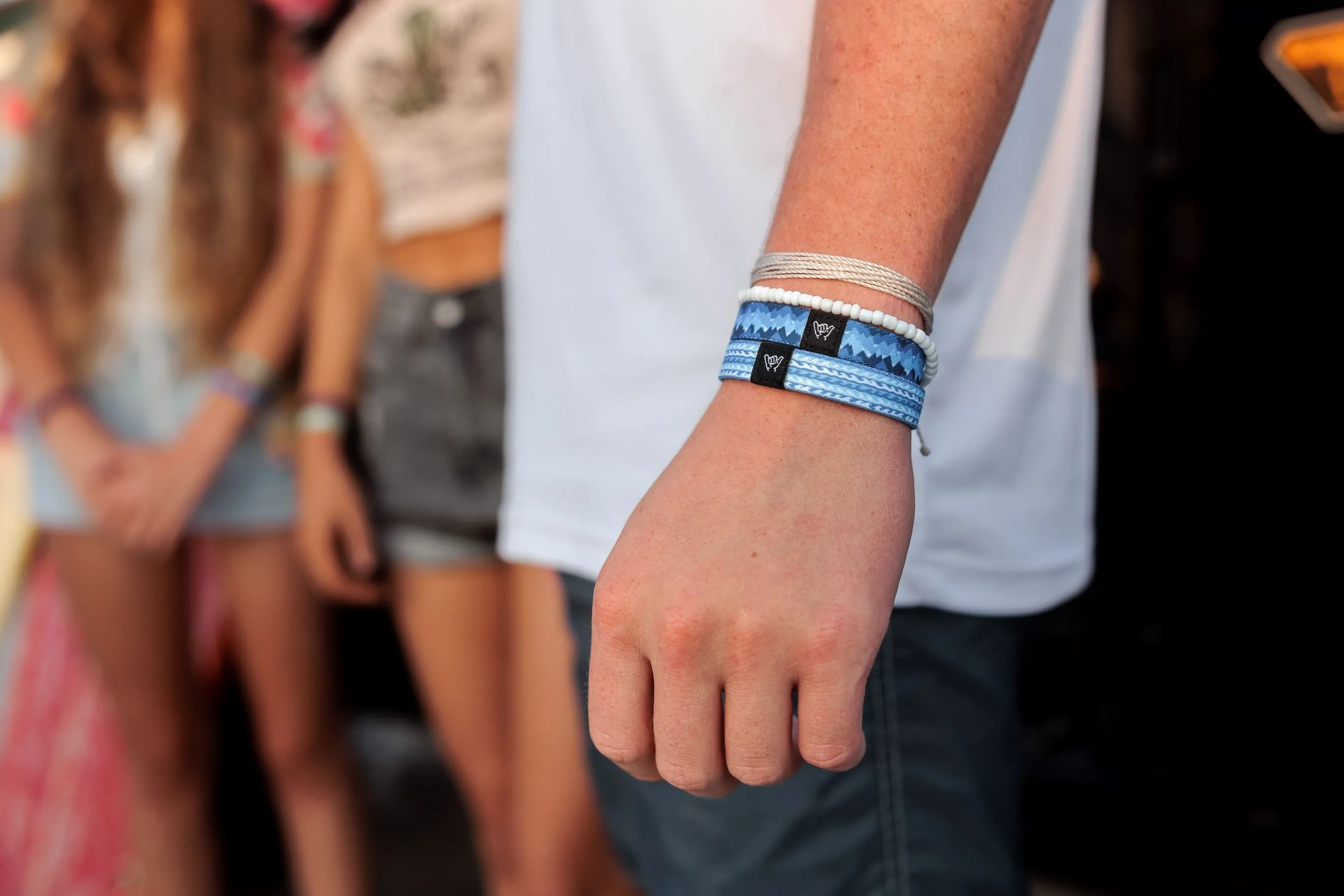 Island Palms Wristband Bracelet