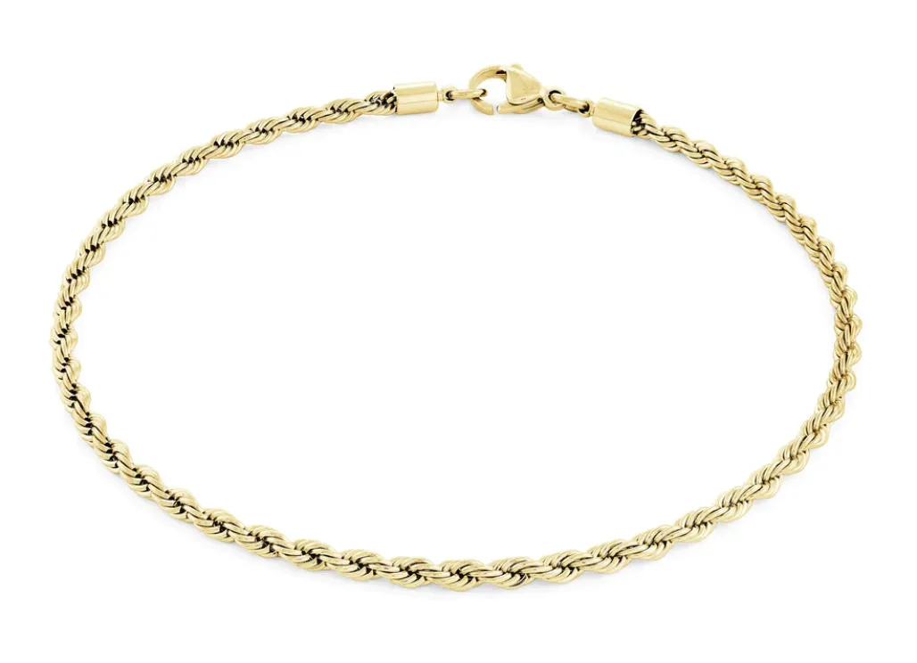 Italgem 3 mm Rope Anklet