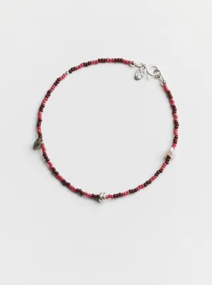 June Anklet in Pink