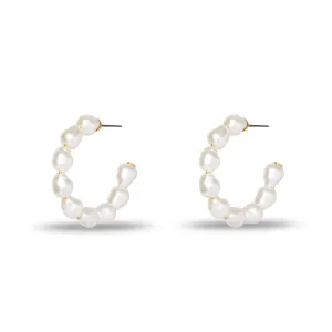 KEEPSAKE STARDUST HOOP EARRINGS