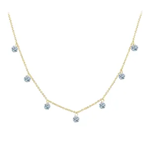 Lafonn Lassaire In Motion Diamond Necklace N0074CLG17