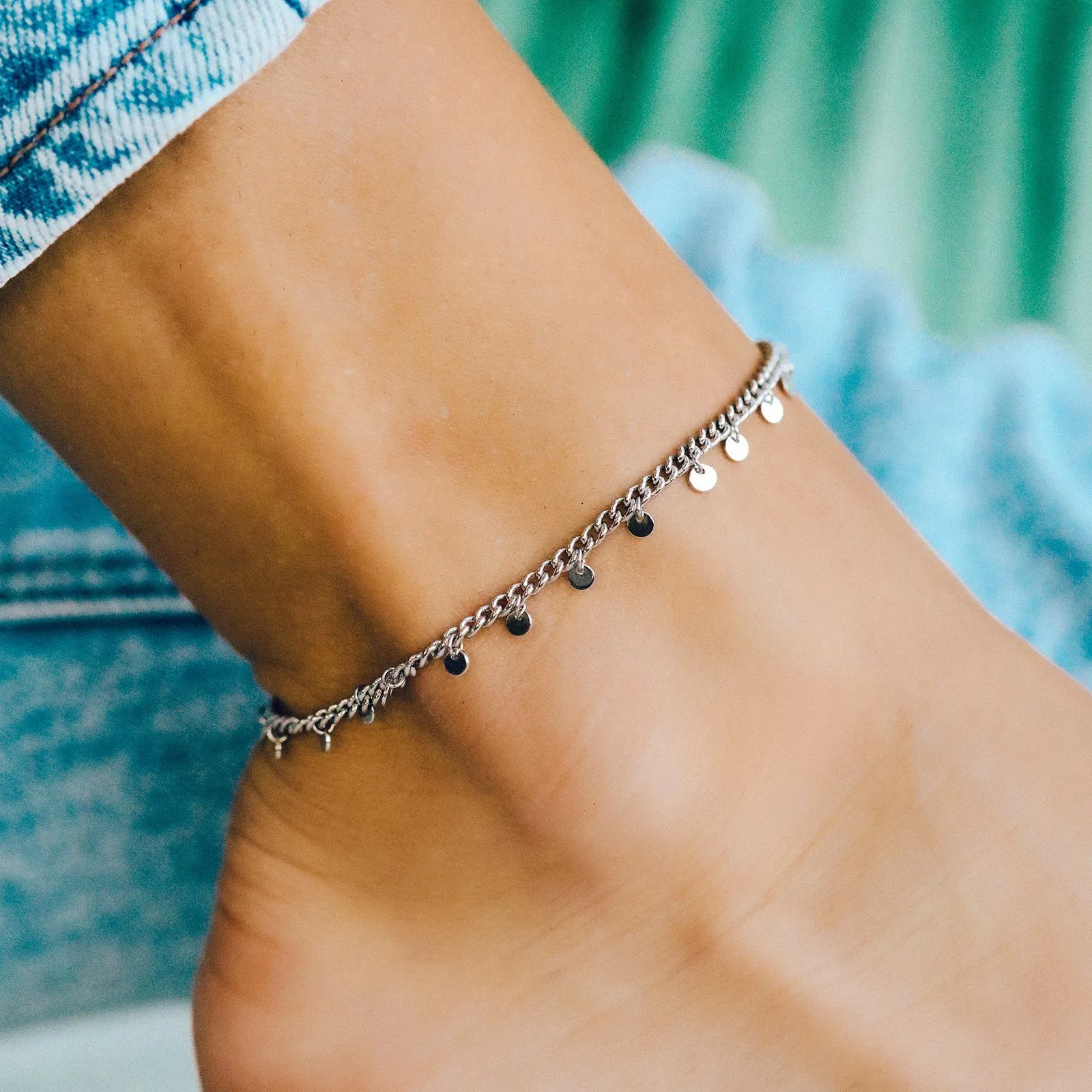 Mini Coin Anklet