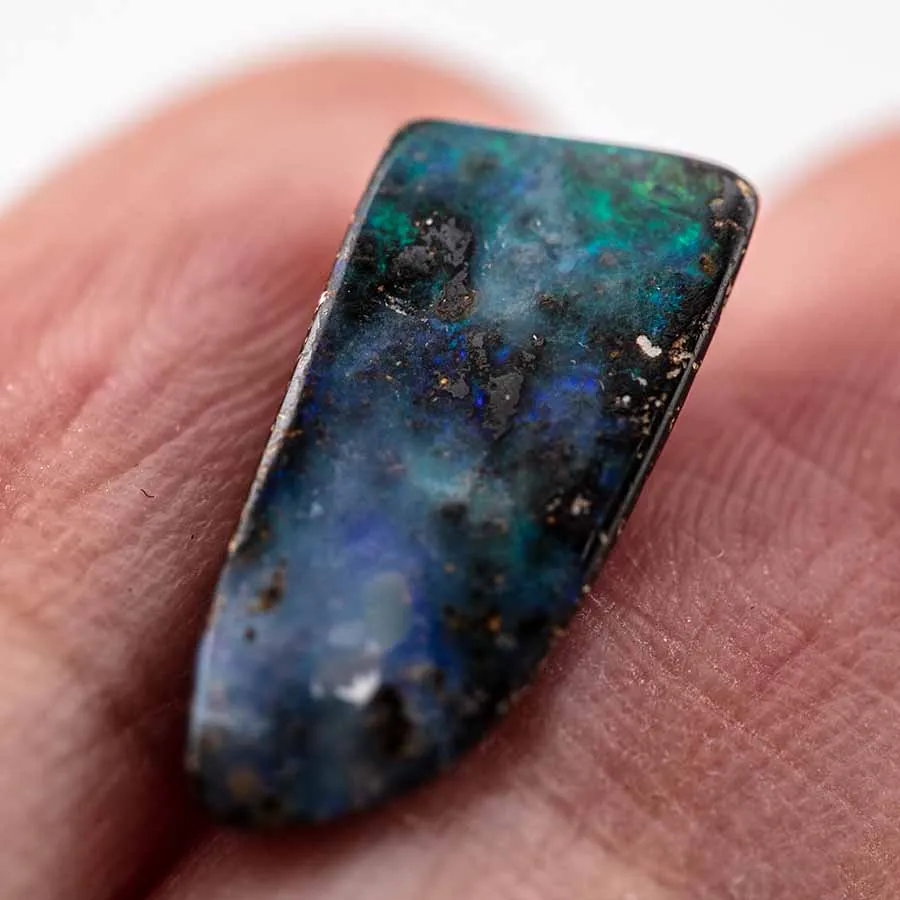 Natural Australian Boulder Opal Loose Gemstone