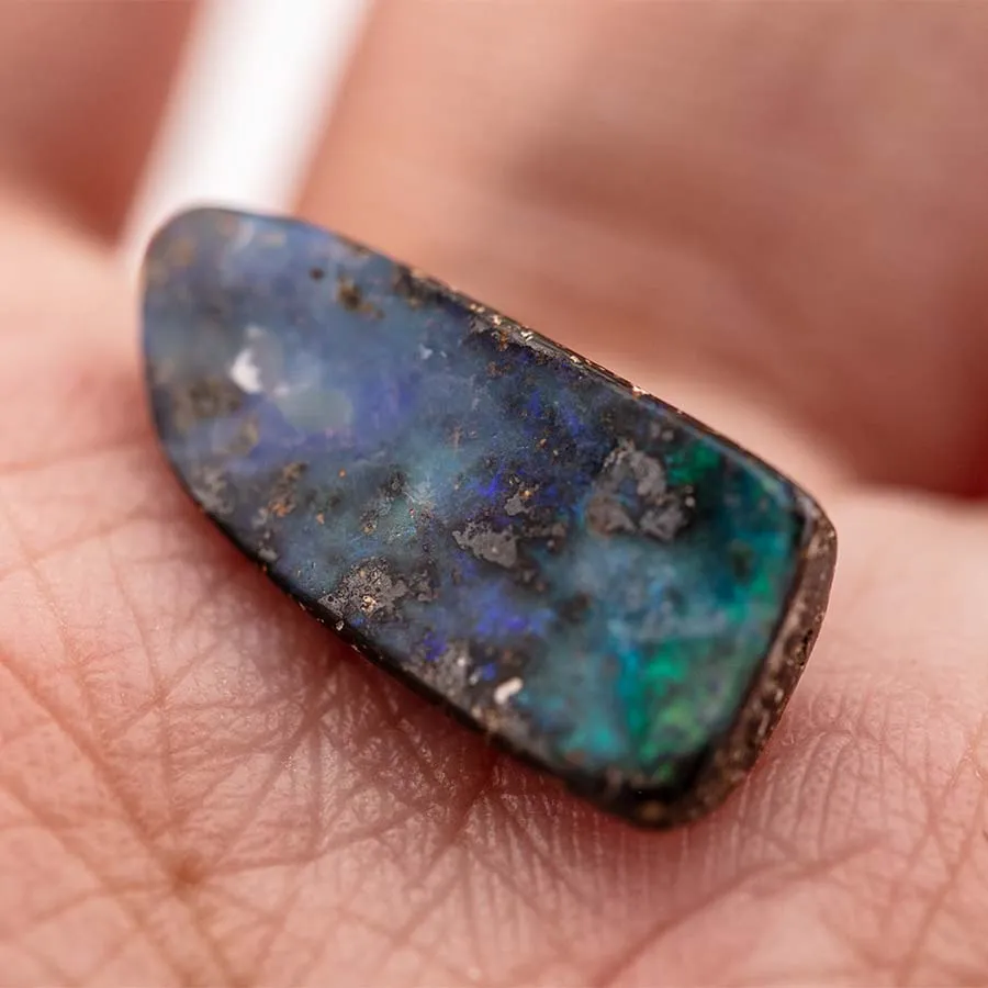 Natural Australian Boulder Opal Loose Gemstone