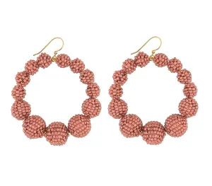 ***NEW*** <br>The Olivia Hoop <br> Terracotta