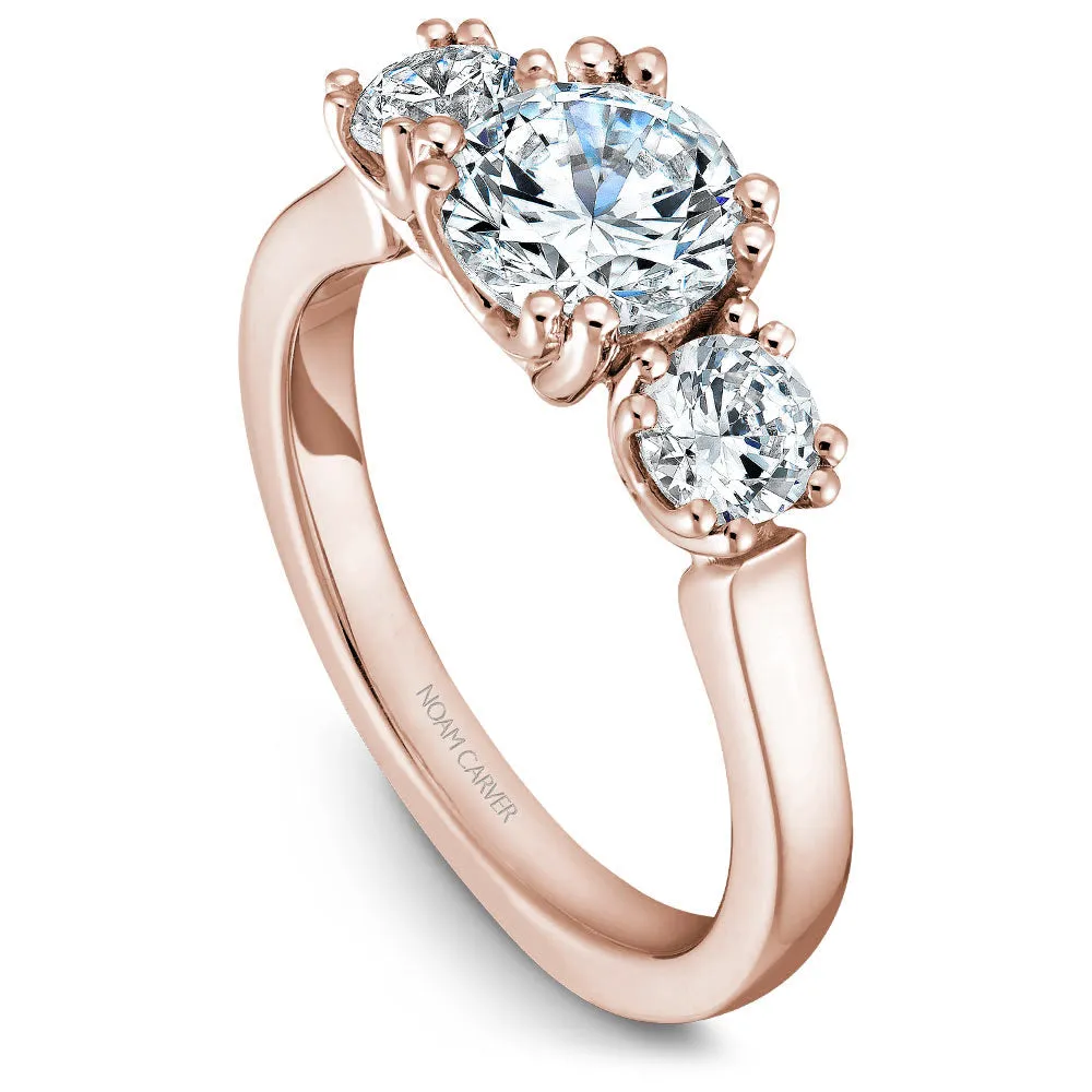 Noam Carver Engagement Ring - B001-07RM-100A