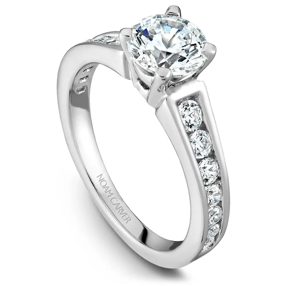 Noam Carver Engagement Ring - B006-01WS-100A