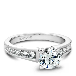 Noam Carver Engagement Ring - B006-01WS-100A