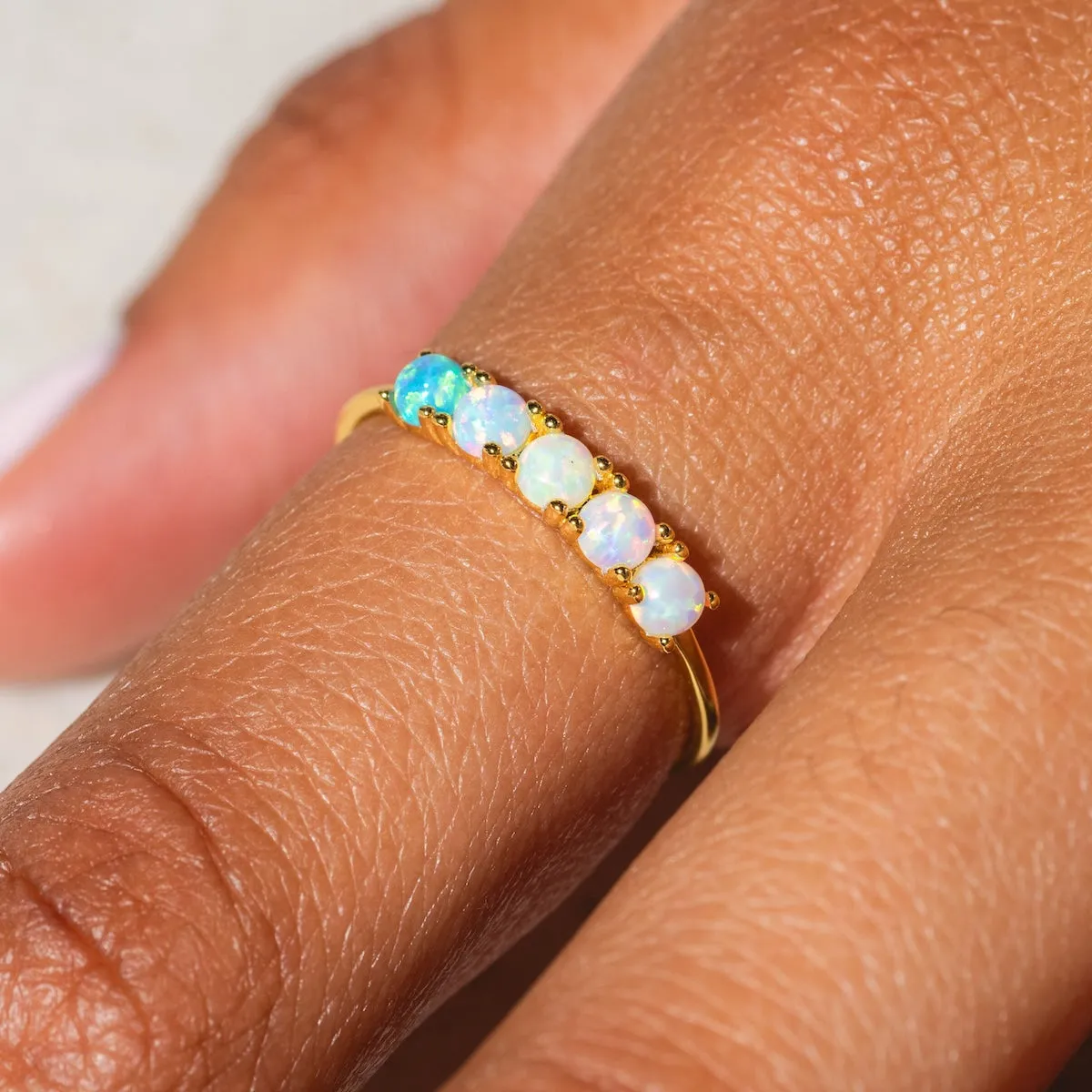 Opal Ombre Quinn Ring