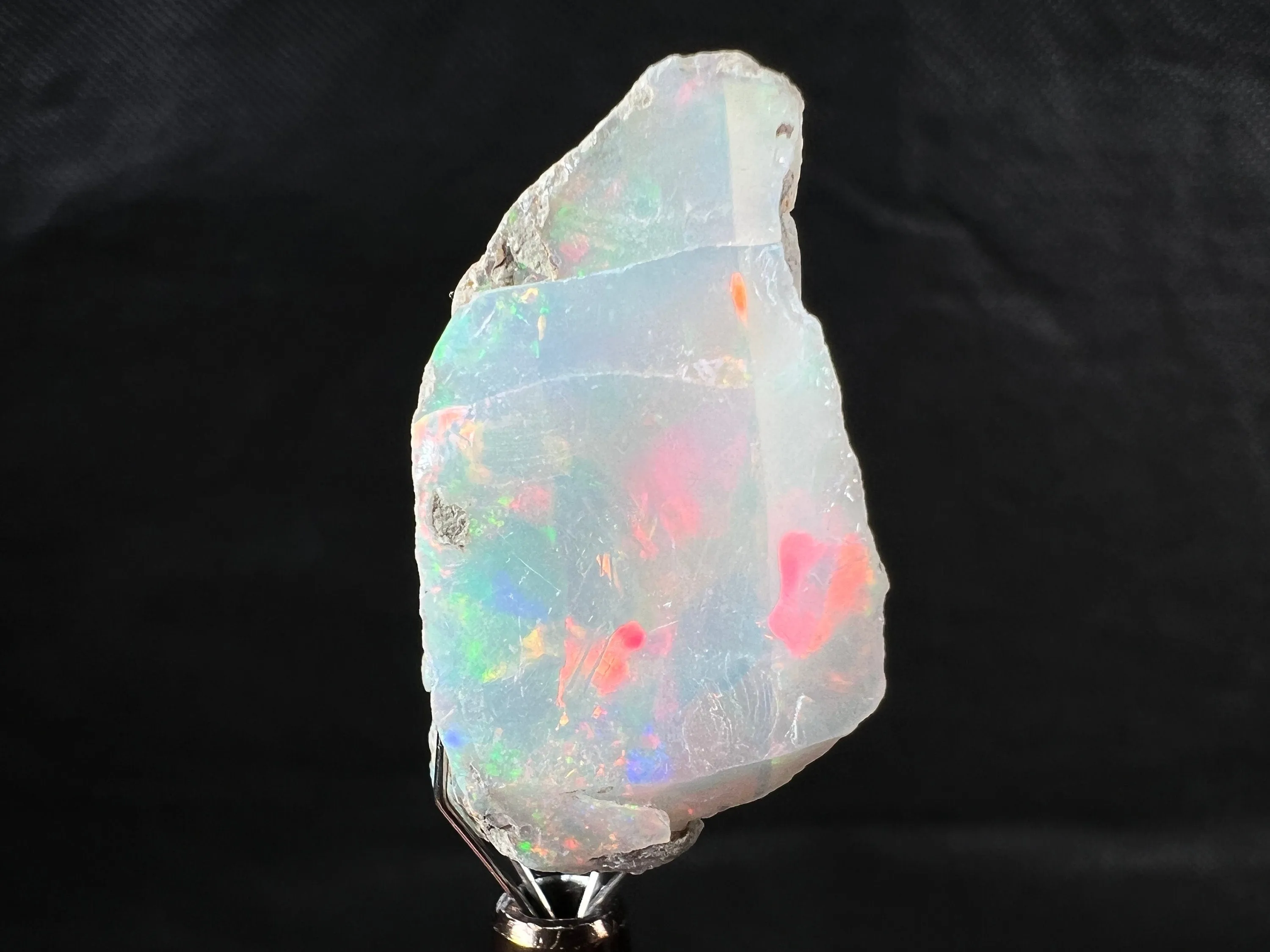 OPAL Raw Crystal - 4A , Cutting Grade - Opal Jewelry Making, Certified Opal Gemstone, Welo Opal, 49963