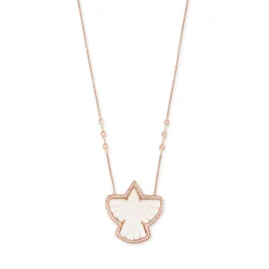 PAVE BONE THUNDERBIRD 6 DIAMOND NECKLACE