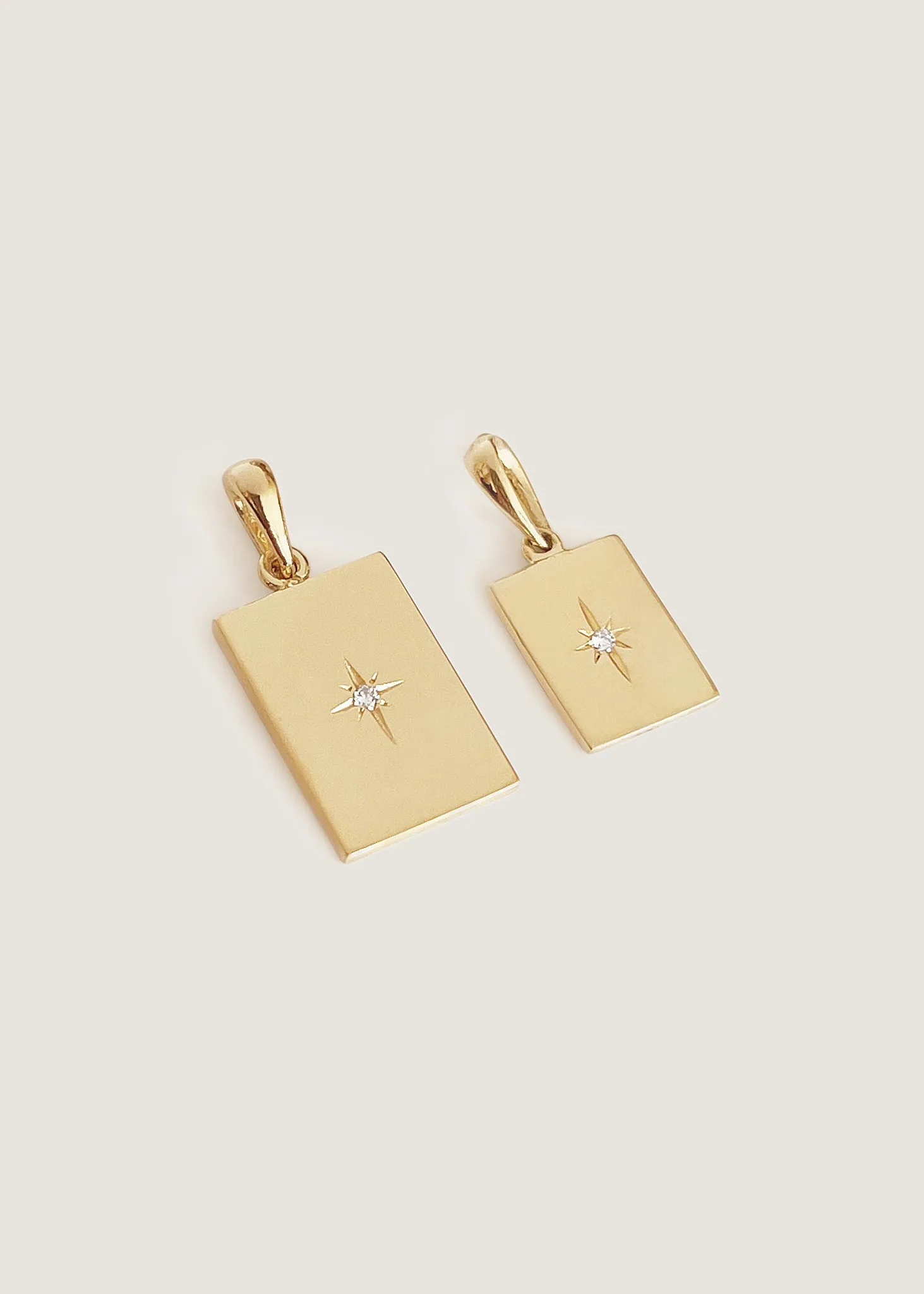 Petite North Star Diamond Pendant