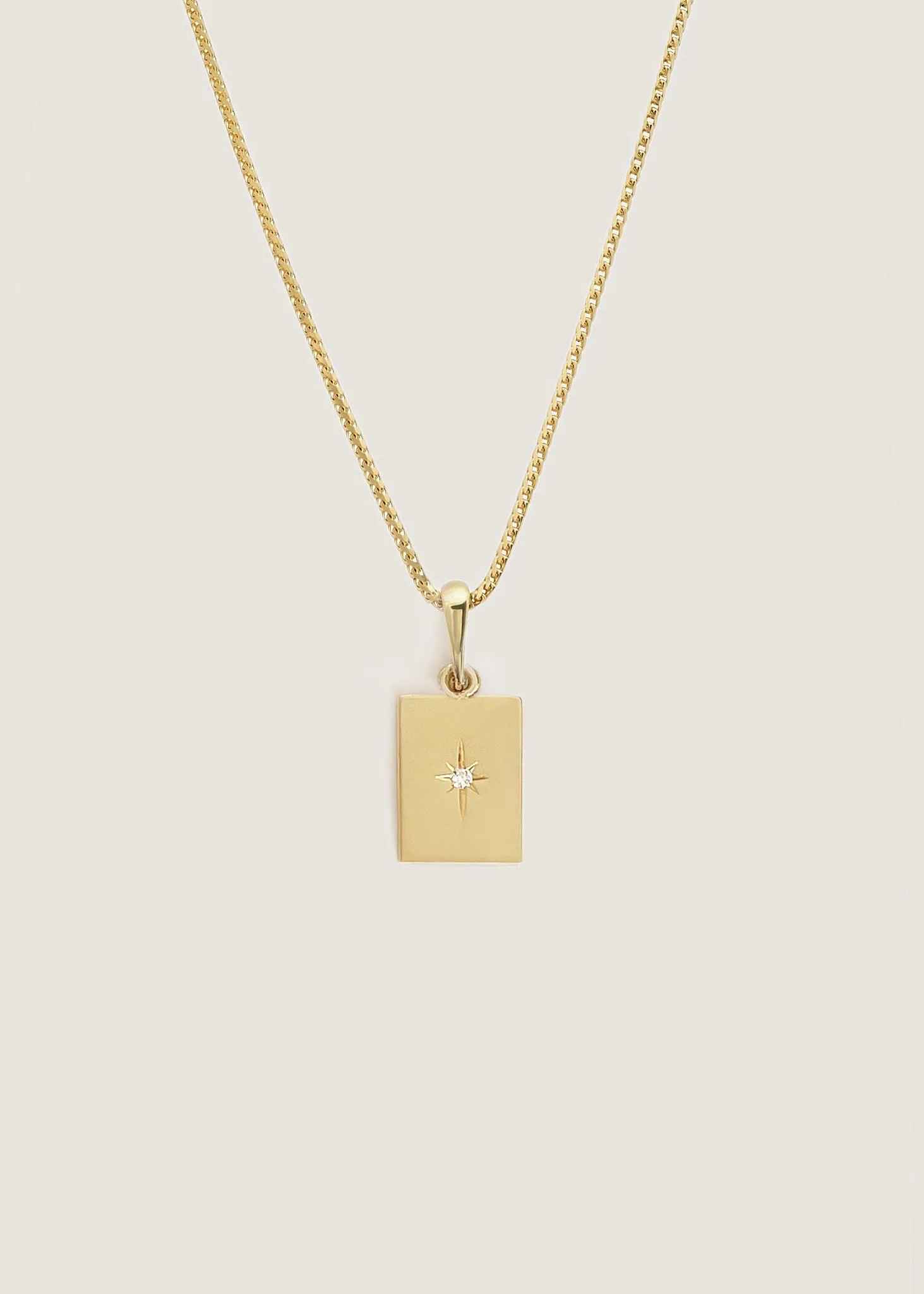 Petite North Star Diamond Pendant