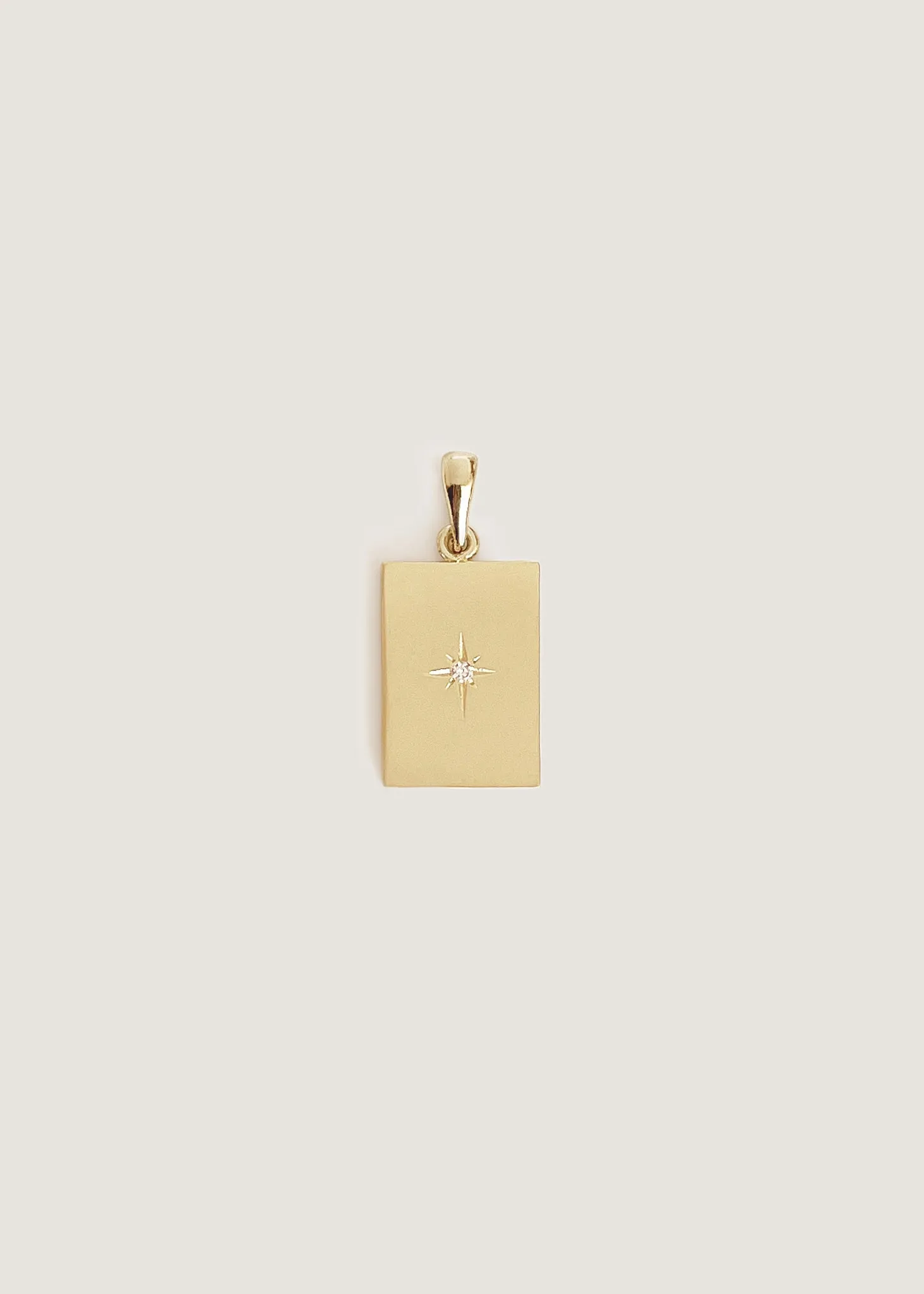 Petite North Star Diamond Pendant