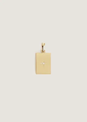 Petite North Star Diamond Pendant